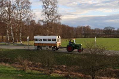 Eine Fahrt am Rande des Steinhorster Beckens