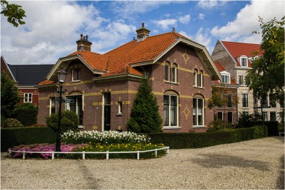 Haus in Enkhuizen im Park